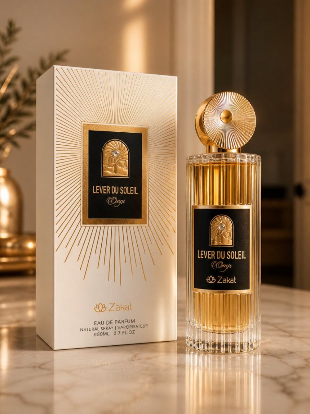 Lever Du Soleil Onyx Eau De Parfum 100ML BY ZAKAT Unisex